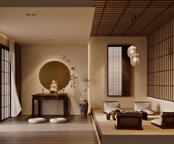 Japanese Style Tea House-ID:129880958