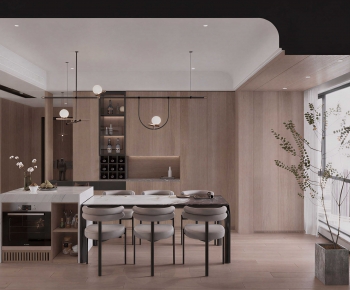 Modern Dining Room-ID:876421935