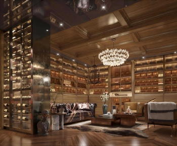 Modern Wine Cellar/Wine Tasting Room-ID:331612119