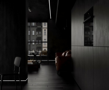 Modern A Living Room-ID:345786092