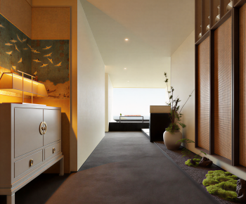 New Chinese Style Hallway-ID:458879593