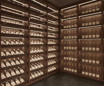 Modern Wine Cellar/Wine Tasting Room-ID:639007094