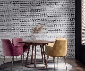 Modern Dining Table And Chairs-ID:336985116