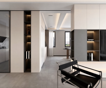 Modern A Living Room-ID:599405053