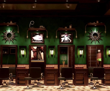 Industrial Style Barbershop-ID:194061998