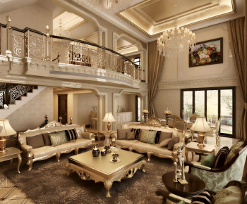 European Style A Living Room-ID:112441067