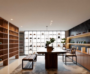 New Chinese Style Tea House-ID:206494099