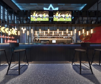 Industrial Style Bar-ID:349387889
