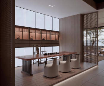 New Chinese Style Tea House-ID:618429905