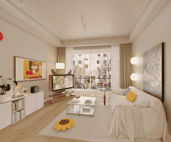 Modern A Living Room-ID:586244112