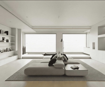 Modern A Living Room-ID:966373928