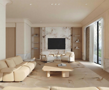 Modern A Living Room-ID:414531959