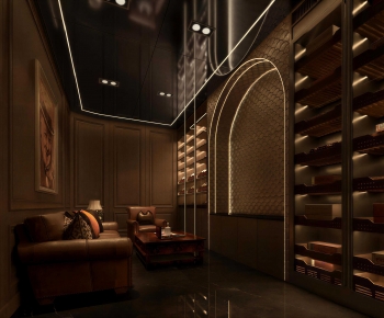 Modern Wine Cellar/Wine Tasting Room-ID:695542102