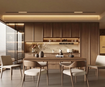 New Chinese Style Dining Room-ID:928976062