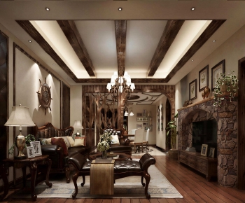 American Style A Living Room-ID:788150075