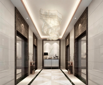 Modern Elevator Hall-ID:327502976