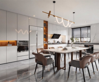 Modern Dining Room-ID:198065048