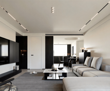 Modern A Living Room-ID:121629001