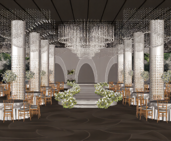Modern Banquet Hall-ID:659163951