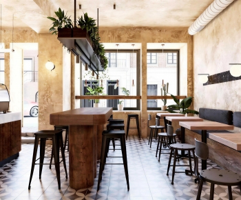 Industrial Style Restaurant-ID:550677065