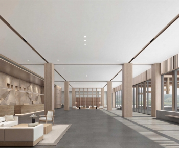 Modern Office Reception Desk-ID:331784018