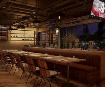Industrial Style Restaurant-ID:168941046