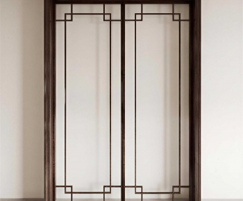 New Chinese Style Sliding Door-ID:524888992