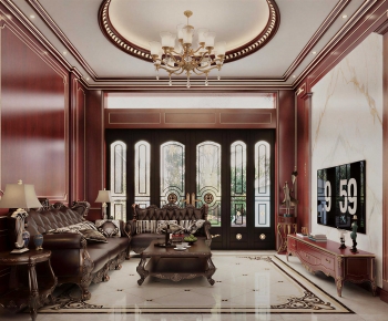 American Style A Living Room-ID:360260018