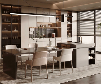 Modern Dining Room-ID:717091086