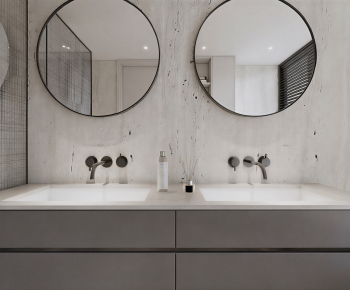 Modern Bathroom Cabinet-ID:104990028