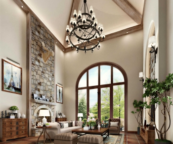 American Style A Living Room-ID:591580998
