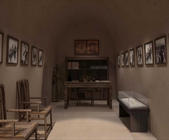 New Chinese Style Exhibition Hall-ID:364487896