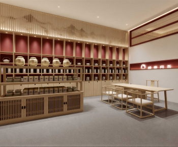 New Chinese Style Tea Shop-ID:630679164