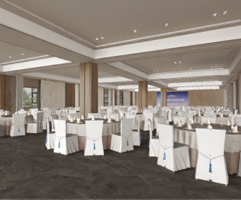 Modern Banquet Hall-ID:848854061