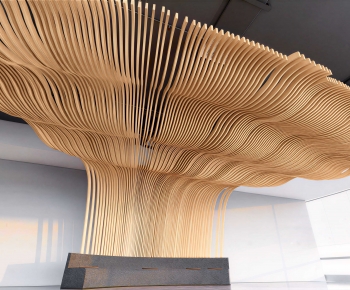 Modern Suspended Ceiling-ID:104995978