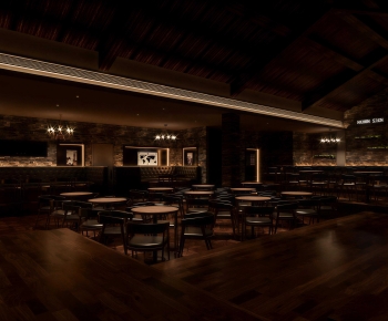 Industrial Style Restaurant-ID:791166078