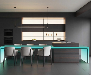 Modern Dining Room-ID:802040193
