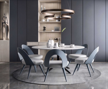 Modern Dining Table And Chairs-ID:972111941