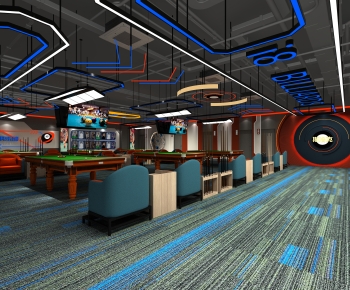 Modern Billiard Room-ID:620692977