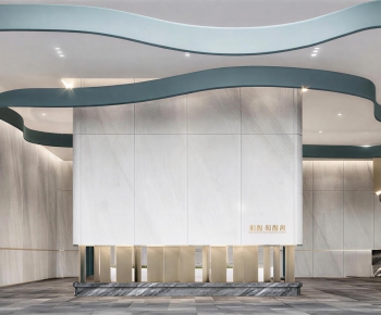 Modern Office Reception Desk-ID:191293007