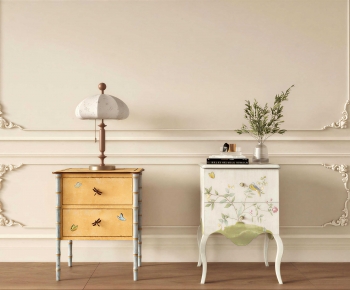 French Style Bedside Cupboard-ID:168195968