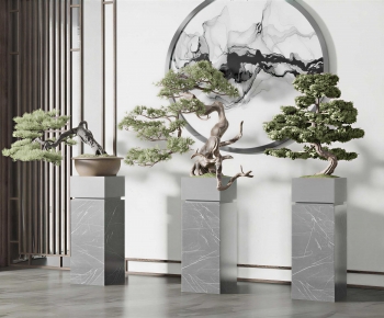 New Chinese Style Bonsai-ID:246990927