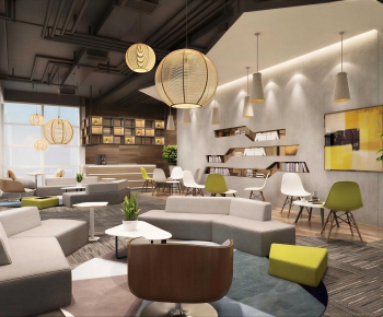 Modern Office Rest Area-ID:240660917