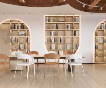 Modern Bookstore Book Bar-ID:609133967