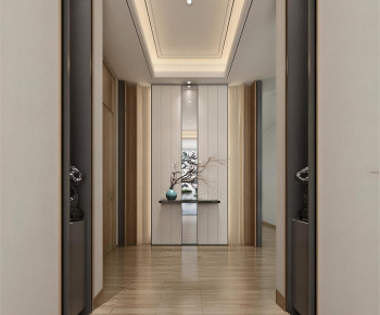 New Chinese Style Hallway-ID:191766982