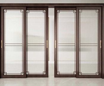 New Chinese Style Sliding Door-ID:435249094