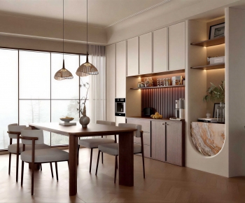 Modern Dining Room-ID:710522893