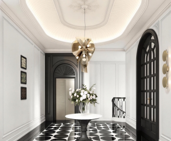 American Style Hallway-ID:907315975