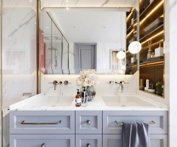 Modern Bathroom Cabinet-ID:900061155