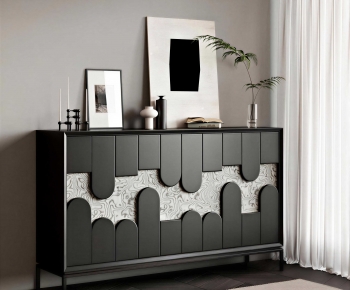 Modern Entrance Cabinet-ID:142827993